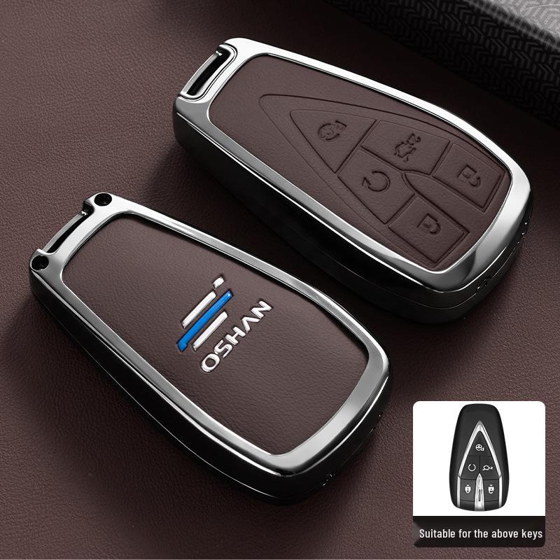 2024 Changan Oshan Car Key Case - Metal Full Coverage Shell for Z6, X5 Plus, X7 Models