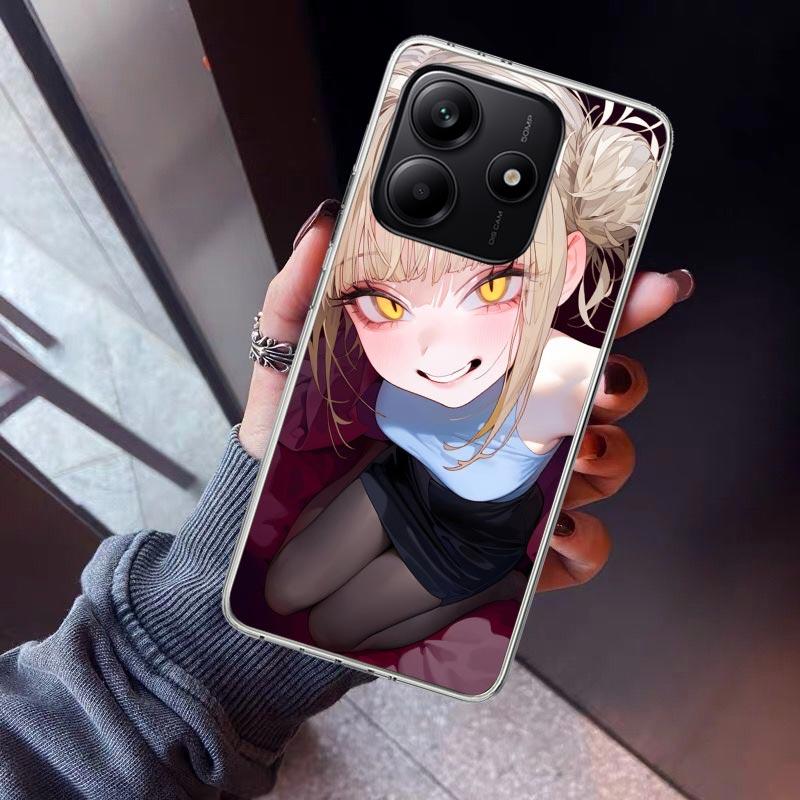 Himiko Toga My Hero Phone Case For Xiaomi Redmi Note 10 11 12 13 14 15 Pro Plus 11S 12S 14S 11T 11E 10S Soft TPU Back Cover Redm