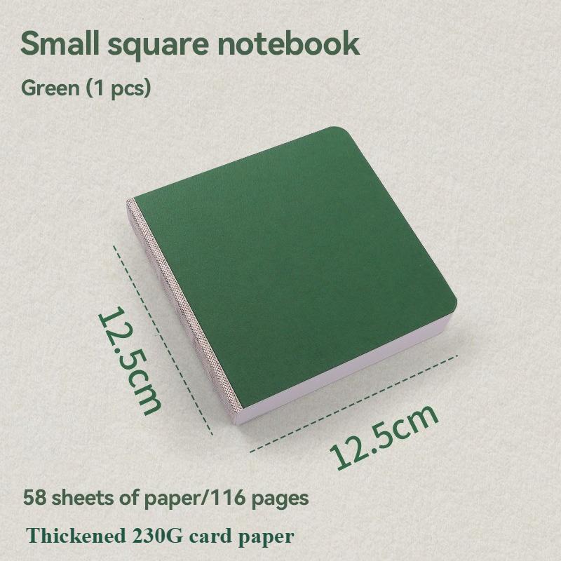 Borrence Mini Notebook Painting Handbook Portable Pocket Notepad 58 Sheets Drawing Book Back To School Stationery Art Supplies