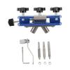 Fresh Portable Hand-Operated Chain Grinder Set Chain Clamp Grinder Chainsaw Chainsaw Quick Grinding Tool Easy To Use Blue+Silver
