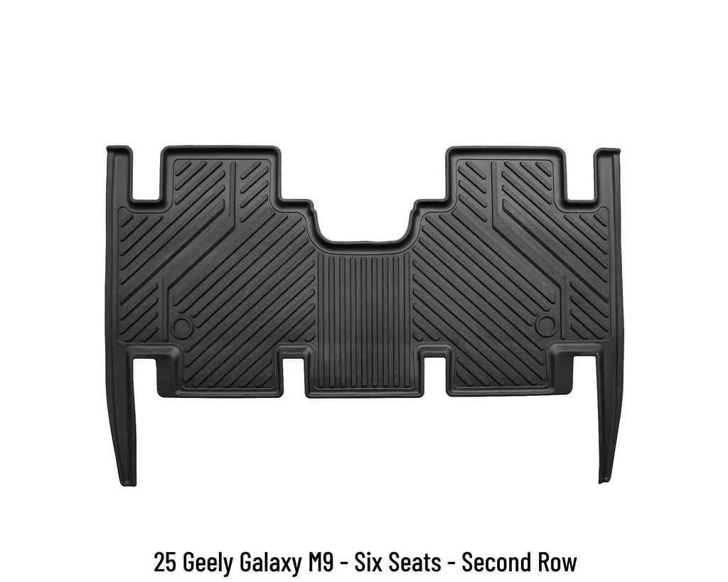 3D High-Edged TPE Floor Mats for Geely Galaxy M9 - Custom Fit, Durable, and Upgraded