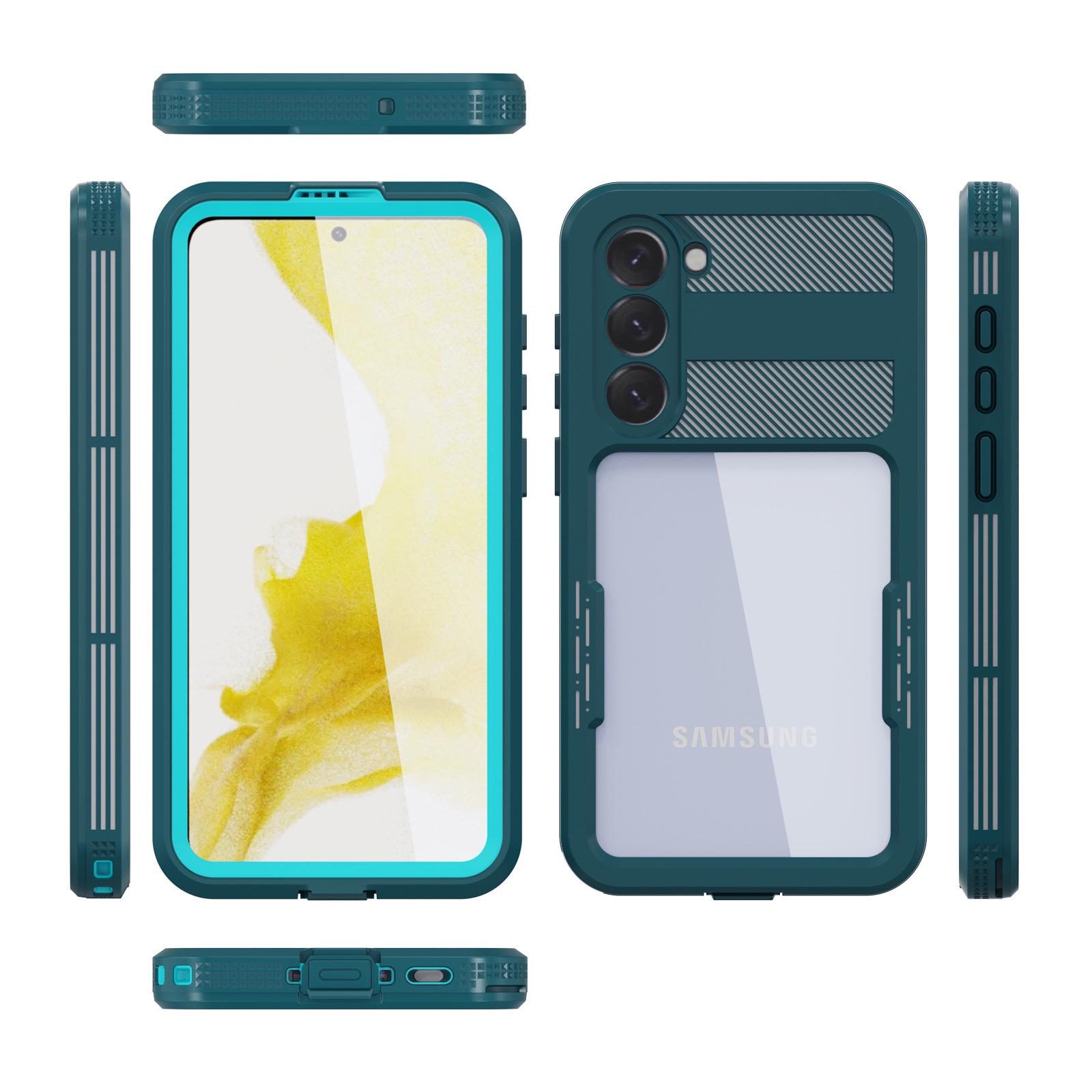 

Mars War God Waterproof Diving Case for Samsung S23 Ultra - Transparent, Full Protection, Anti-Fall