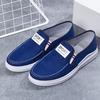 Fashion Men Canvas Shoes  New Spring Summer Comfortable Canvas Men Casual Shoes Male Flat Loafers Shoes Men Dfv45