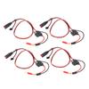 4PCS Wire Harness Fit for NOCO Battery Charger Support for X Connect GC002 M6 1 4 Inch XL Eyelet Terminal Connector