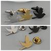 Branch Magpie Bird Brooch Cufflinks Elegant Temperament Suit Jacket Accessories