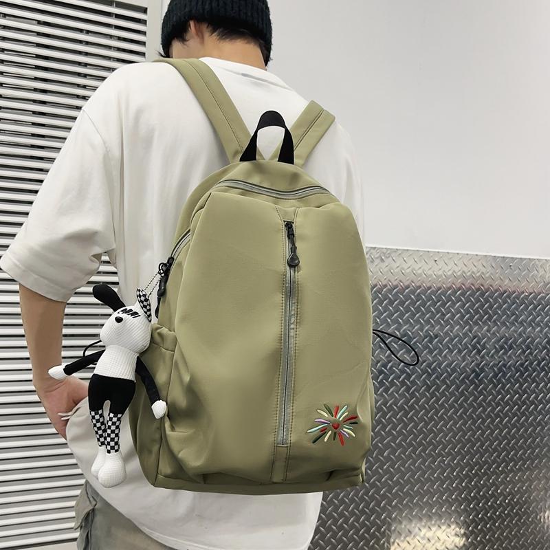 Студенческий легкий маленький рюкзак мужской рюкзак водонепроницаемая школьная сумка — фото 18