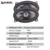 1Pair Universal Car Coaxial Speakers 4*6 Inch High Power Car Audio Stereo Speakers Full Range Audio Non-Destructive Installation