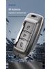 Chery Car Key Cover: Fits Tiggo, EQ1, QQ Ice Cream, Arrizo E - Small, Secure Metal Shell with Hanging Buckle