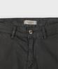 PANICALE Charcoal Slim Fit Dyed Cotton Pants