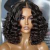 Cosplay Wig Female Front Lace Headgear Matte High Temperature Silk Full Top Headgear Short Curly Hair Waves