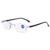 2pcs Reading Eyeglasses High-performance Premium-quality Durable Reading Aid Vision Aid Blue Lightweight Filter Male Female