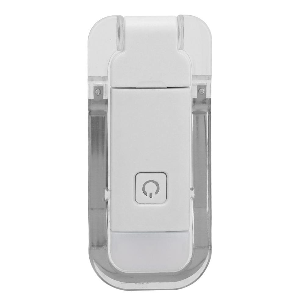 3 Brightness Levels LED Bookmark Light Warm White Light Portable USB Rechargeable Book Light Foldable Retractable Book Light
