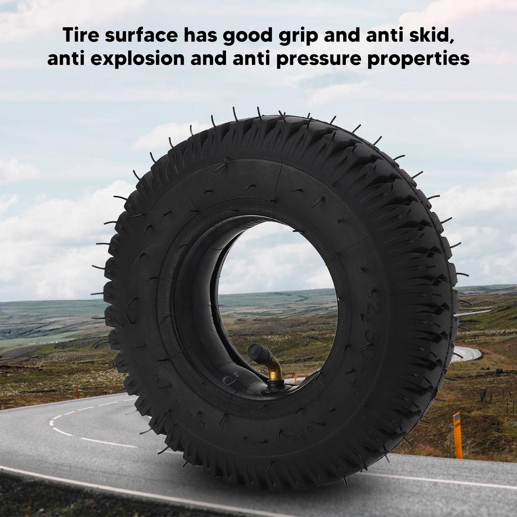 Electric Scooter Tire and Inner Tube Rubber Electric Scooter Thickened Tire with Inner Tube