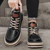 Fashion 2025 Autumn British Retro High Top Thick Soled Casual Short Boots for Men Fashion Trend Versatile Comfortable Chunky Ankle Boots