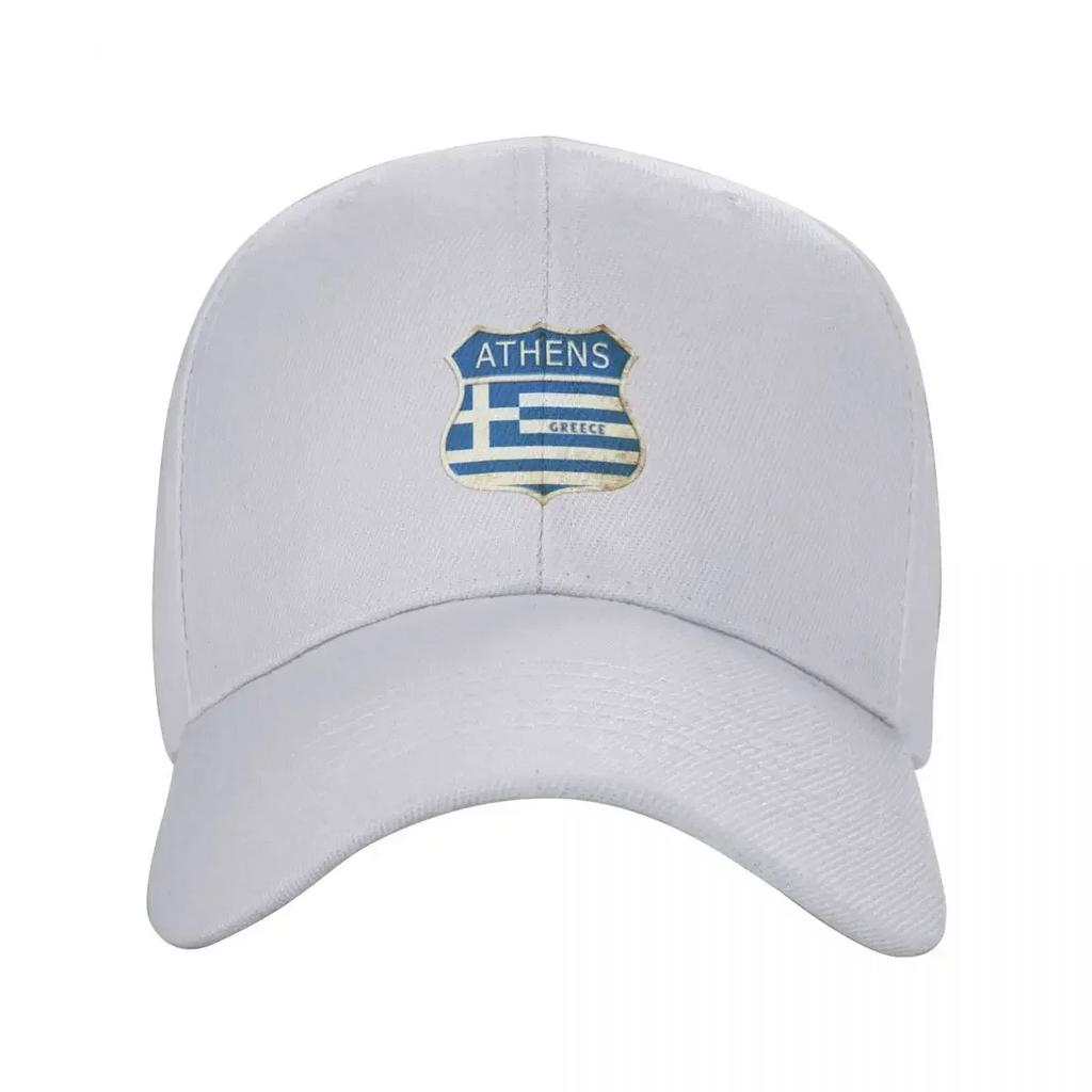Athens Greece Coat of Arms Flag Design Baseball Cap Hats for Unisex New Hat Women Unisexs