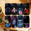 S-Saiko Sakura Singer Phone Case For iPhone17,16,15,14,13,12,Plus,Pro Max, 5G Others Soft Black Cover