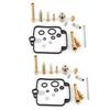 2 Sets Carburetor Repair Rebuild Kit with Sealing Components Fit for Suzuki GS500E