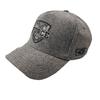 New high-top five-piece baseball cap autumn and winter woolen material peaked cap big head circumference men's hat couple women's hat casual fashion