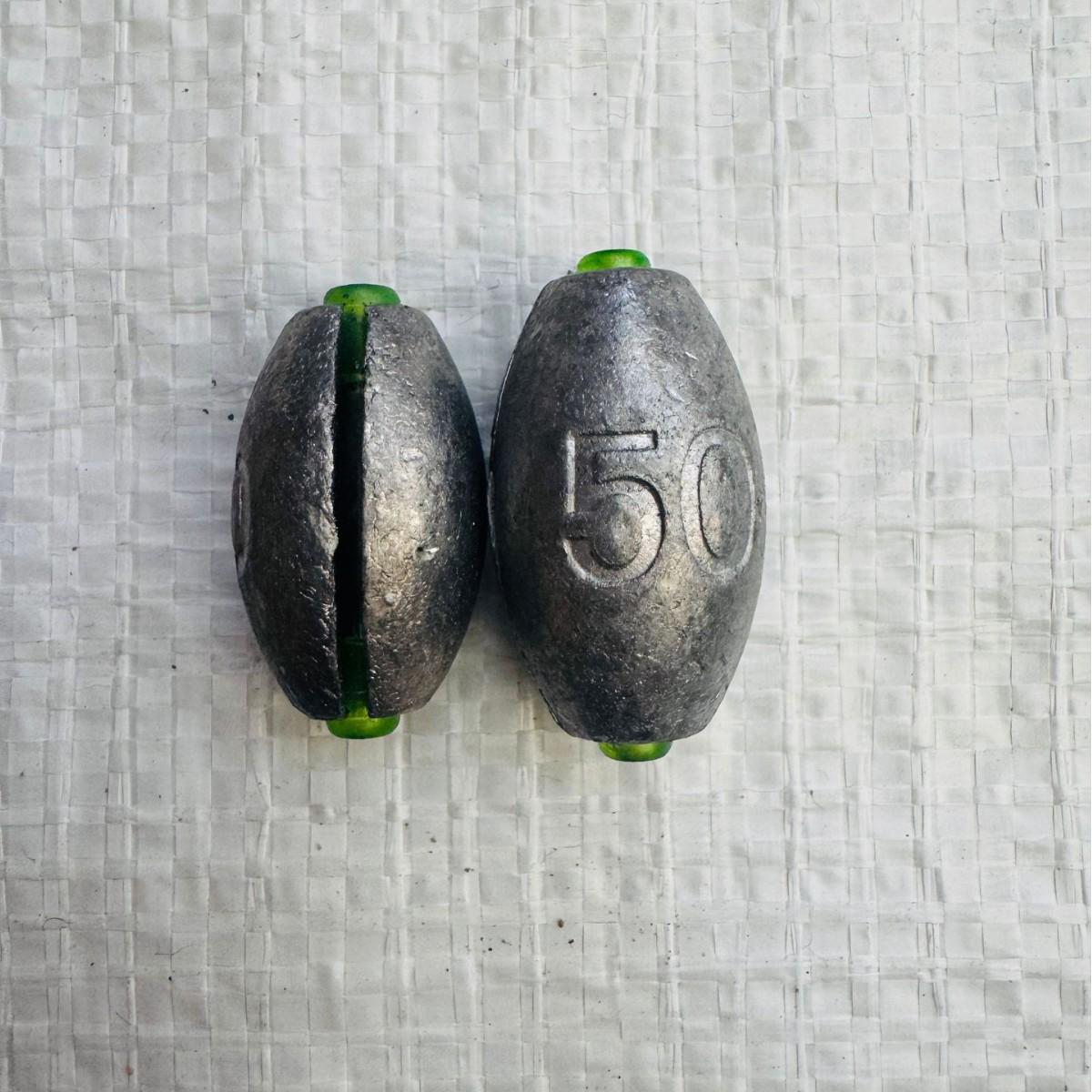 

Олив яний японський відкритий свинцевий вантаж з пластиковим сердечником для далекого закидання One Pair of Stoppers