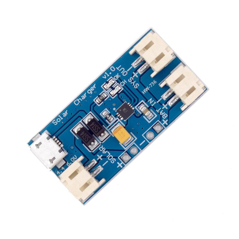 CN3065 Mini Solar Lithium Battery Charger Board 500MA Lipo Charging Module Solar Panel Micro USB For Arduino DIY Camping Sports