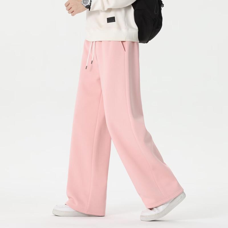 WRPCE Men's Straight-Leg Knitted Sweatpants