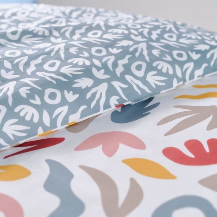 Parure de lit 2 personnes - TODAY - Sunshine 13.7 - 220 x 240 cm - 100% Coton imprimé