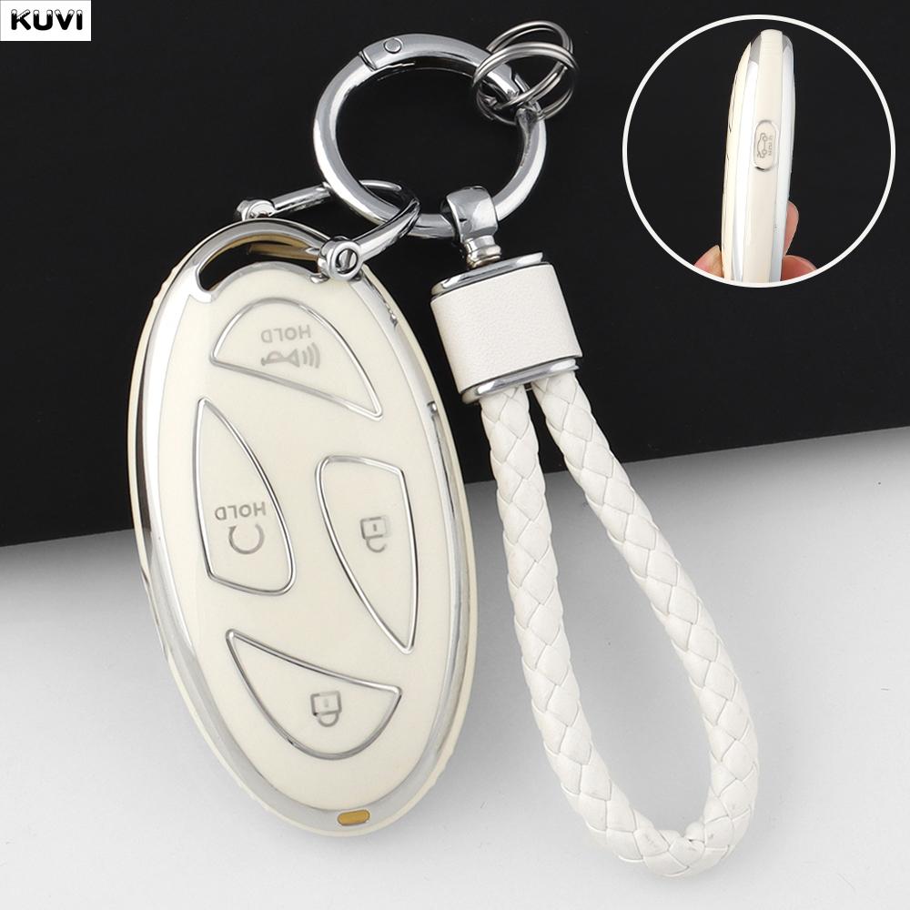 Custodia Copri Telecomando Intelligente Auto in TPU a 5 7 Pulsanti Adatta per Hyundai Kona Ev Grandeur Gn7 Ioniq 6 Guscio Protettivo per Portachiavi Smart Telecomando