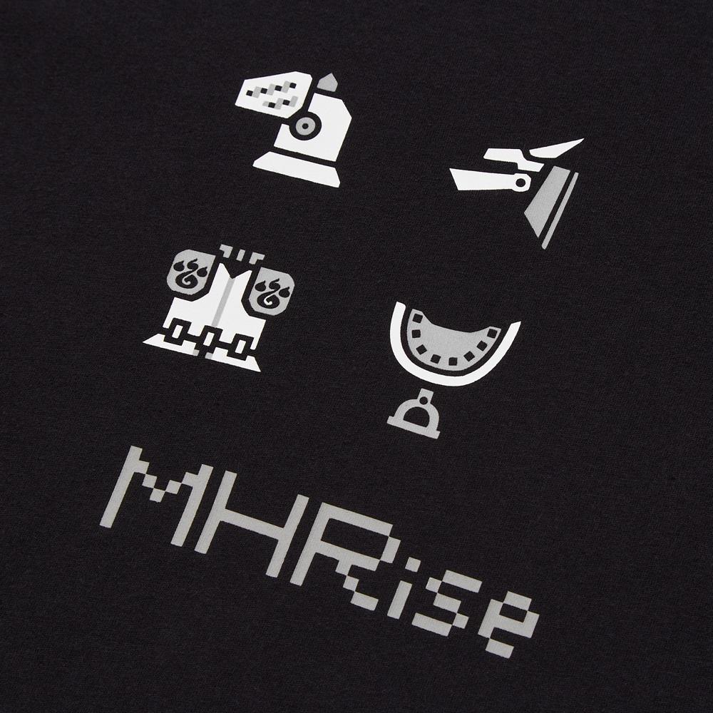 UNIQLO Graphic Print Loose Fit Crew Neck T-Shirt Men tops Black 441559-09