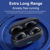 T75 Ear-Clip Bluetooth sluchátka Bone Conduction Sluchátka Bezdrátová sluchátka 3D Surround Stereo Bass Sportovní Headset s mikrofonem