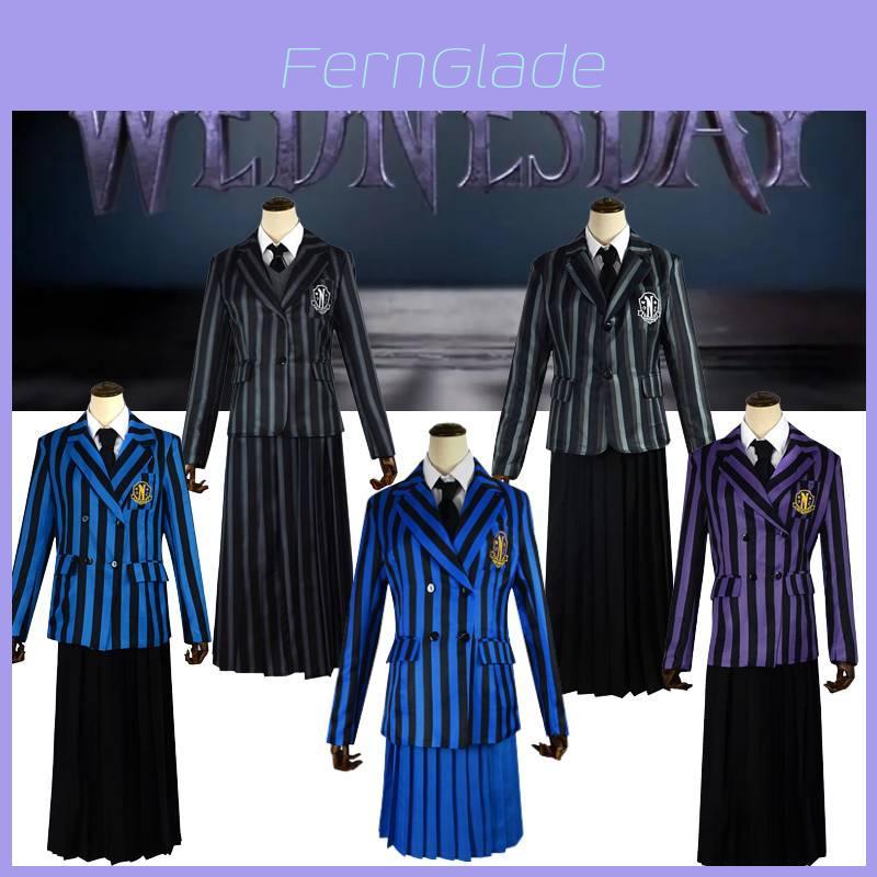 Wednesday Addams The Addams Family School Uniform Carnival Night Dress