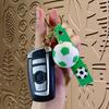 Cartoon World Cup Soccer Keychain Couple Bag Charm Car Key Ring Creative Small Gift