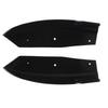2 Pcs Rear Bumper Lip Spoiler Aerodynamic Lightweight Lower Chin Diffuser Splitter for X4 G02 M‑Sport 2018 To 2021
