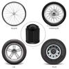 100Pcs/Lot Bike Tire Valve Caps, Plastic Schrader Valve Multi-Color Bicycle Tire Valve Cap Dust Covers
