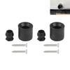 Zestaw 4 uchwytów do drzwi przyczepy Zestaw Odporne na zużycie gumowe zderzaki Długotrwałe ulepszenia zderzaków przyczepy dla bezpiecznego dopasowania