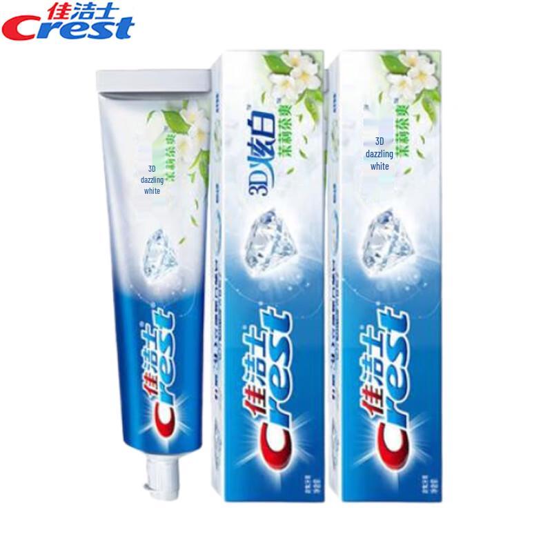 

Crest 3D White Jasmine Tea Mint Toothpaste Twin Pack