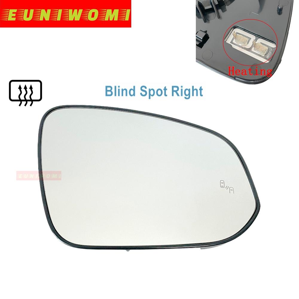 Heated Convex Car Rearview Mirror Glass With Blind Spot Light For TOYOTA Sienna 2015-2025 High Lander -2024 Granvia 22-25