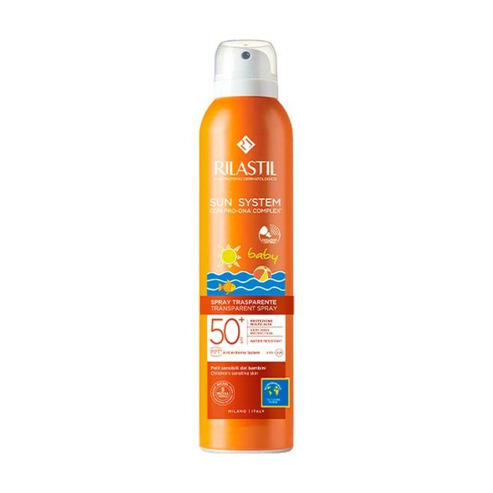 BEAUTEPROMO Rilastil Sun System Baby Spray Transparent SPF50+ 200 ml