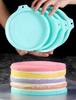 1/4PCS Round Silicone Layer Cake Mold Silicone Chocolate Mousse Cake Mould Cake Round Mould DIY Dessert Cake Baking Tools4/6/8in