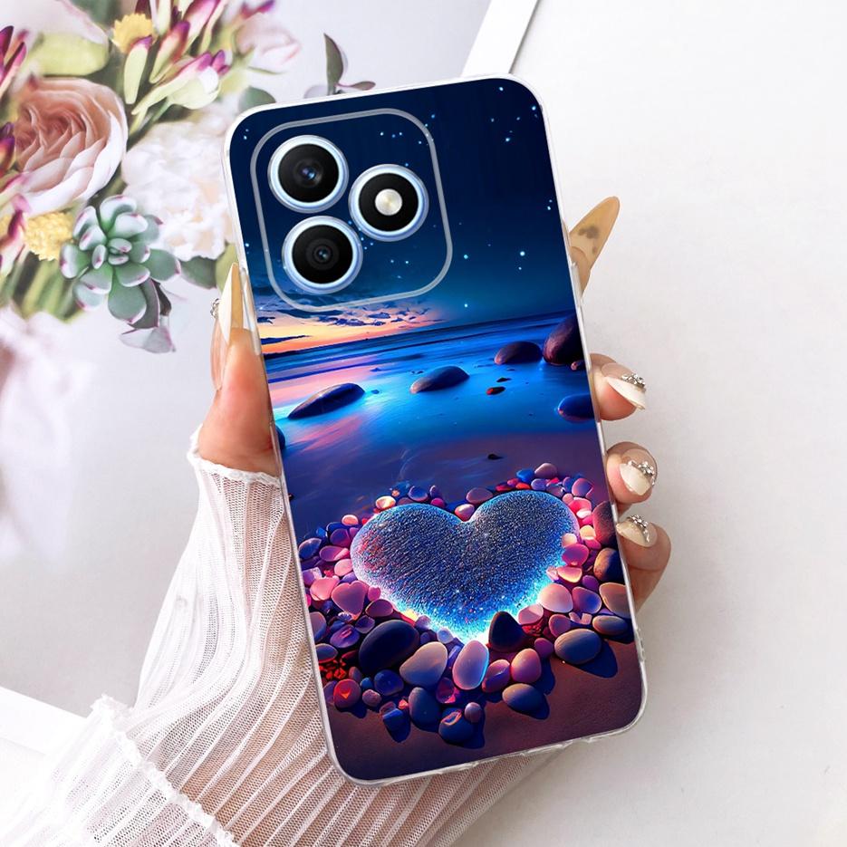 For Honor X8d 4G Case Cool Fashion Painted Cover 6.77'' Soft Silicone Phone Case For Honor X8d X 8d HonorX8d 4G Back Cover Coque