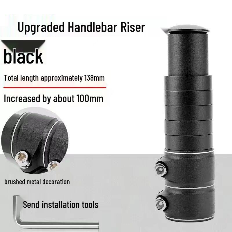 Universeller Verstellbarer Fahrradlenker Vorbau Erhöhung - Mountain & Rennrad Verlängerung