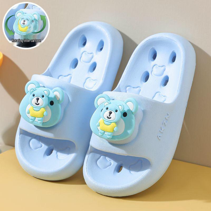 Kids' Non-slip Soft Sole Summer Sandals: Boys, Girls, Toddlers - Ideal for Home, Outdoor, Bathroom & Shower with a Breathable Hollow Design.