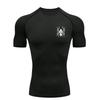 Pánské sportovní tričko s pavoučím vzorem Trénink Fitness Kompresní tričko Rashguard Topy Běhání Posilovna Cvičení Atletická trička