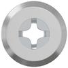 Lock Nut 12 Pcs Silver M6 X 25 Mm Steel