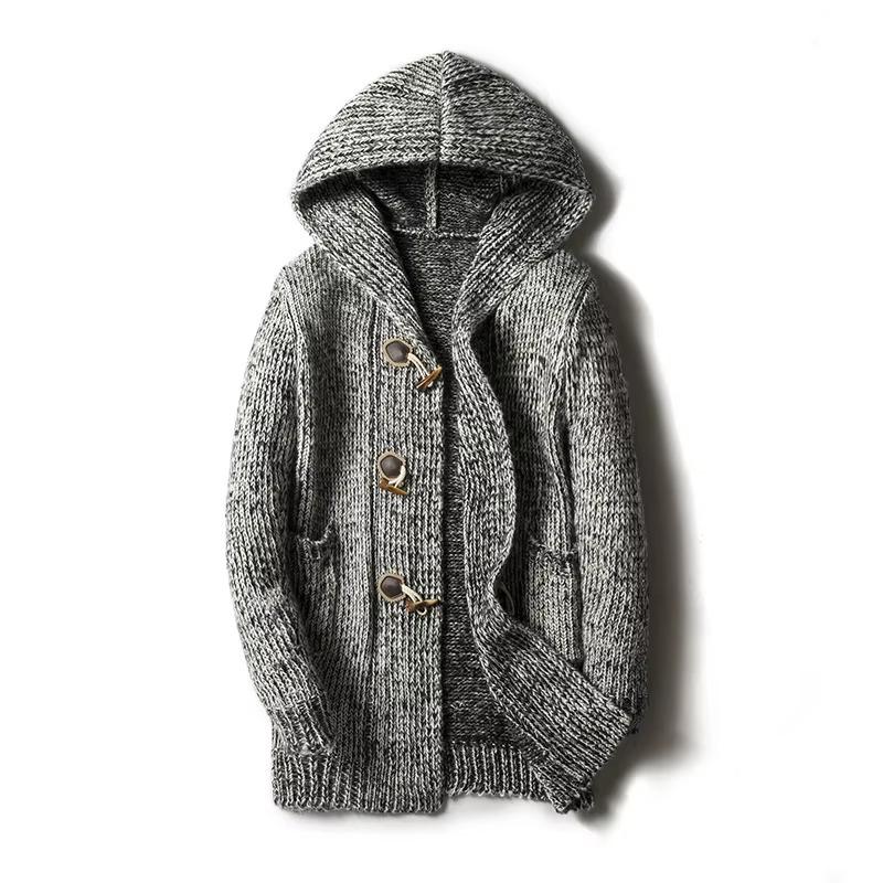 Winter Men`s Knitted Sweaters Fashion Man