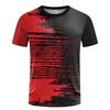 Simple Fashion Sports Running T Shirts Summer Casual Outdoor Fitness Short Sleeve 3D Printed T-shirt Loose Breathable Sweatshirt