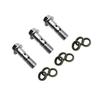 Motorcycle Double hole Brake Banjo Bolt M10x1.25 Oil Drain Screw/Hollow Screw For hydraulic brake hose caliper Adaptor