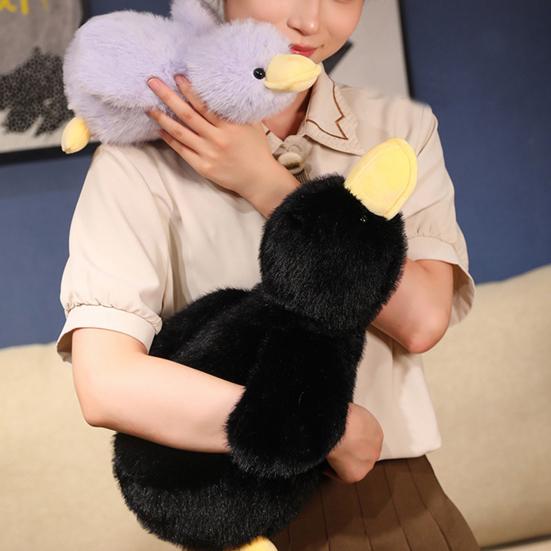 Jucărie de pluș de rață mincinoasă Rață galbenă de pluș Animal de pluș Confort Păpușă Pernă Home Office Decorare dormitor Copii Adulti Cadou de aniversare