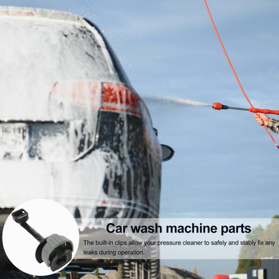 Příslušenství k pračce Koleno Výstupní hadicový konektor Robustní konstrukce Design bezpečnostní spony Univerzální pračkové nářadí pro Karcher K2/K3