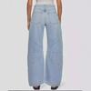 TUME Women's Retro Stitch Washed Casual Denim Pants