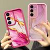 Watercolor Marble Case For Samsung S26 S25 Ultra S24 S23 S22 S21 FE A18 A54 A55 A16 A26 A36 A56 A17 A27 A37 A57 5G Shockproof Bumper Cover